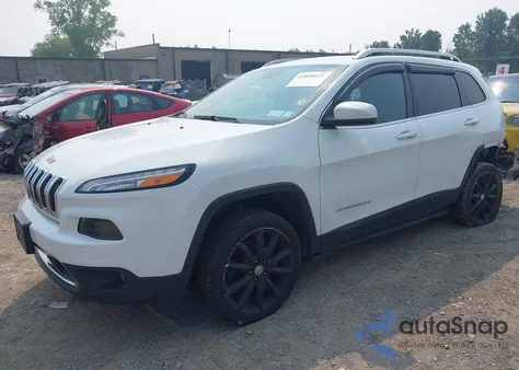 2016 Jeep Cherokee Limited from USA, damaged, VIN 1C4PJMDB2GW240267